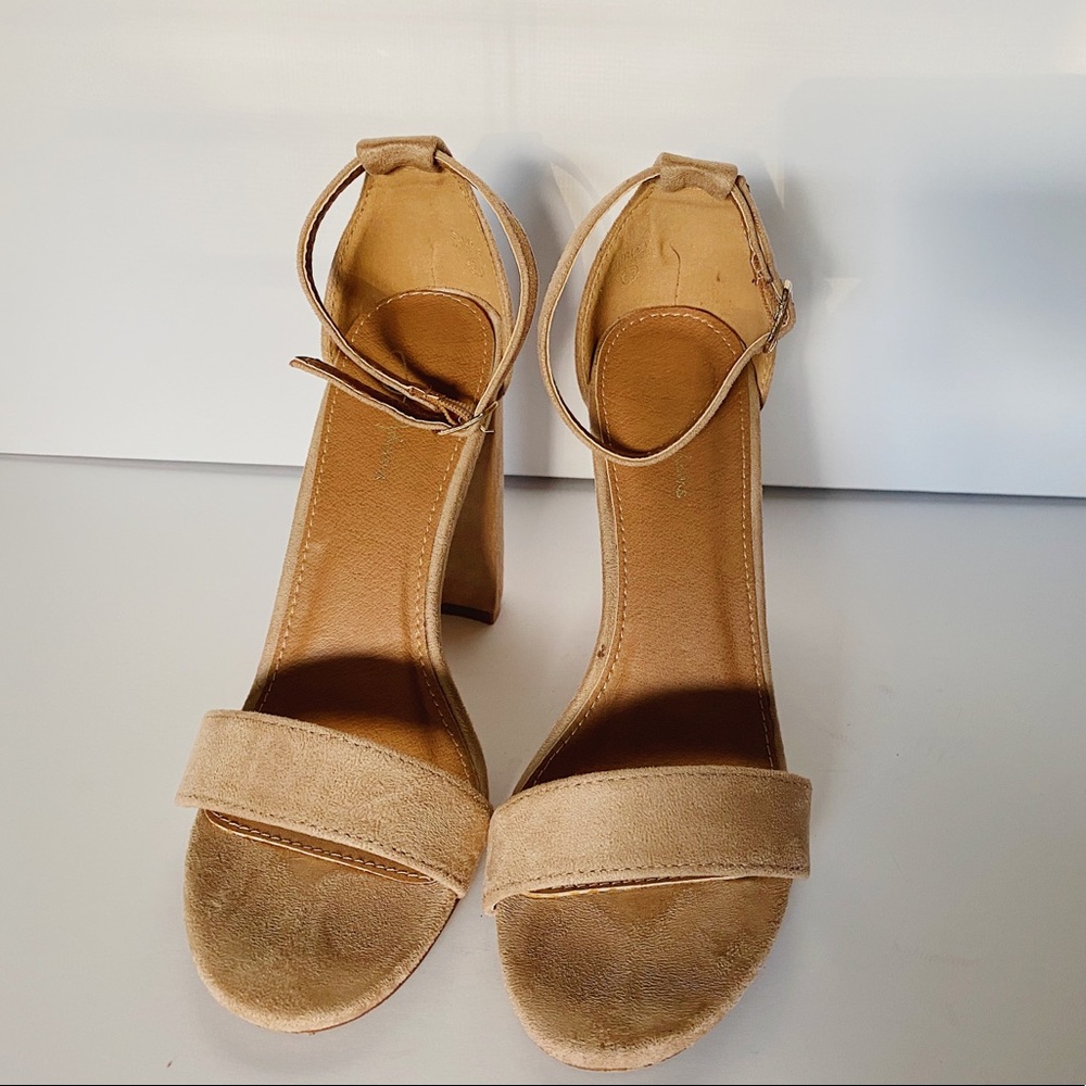 J. Adams Shirley Heels Ankle Strap Dressy Sandals